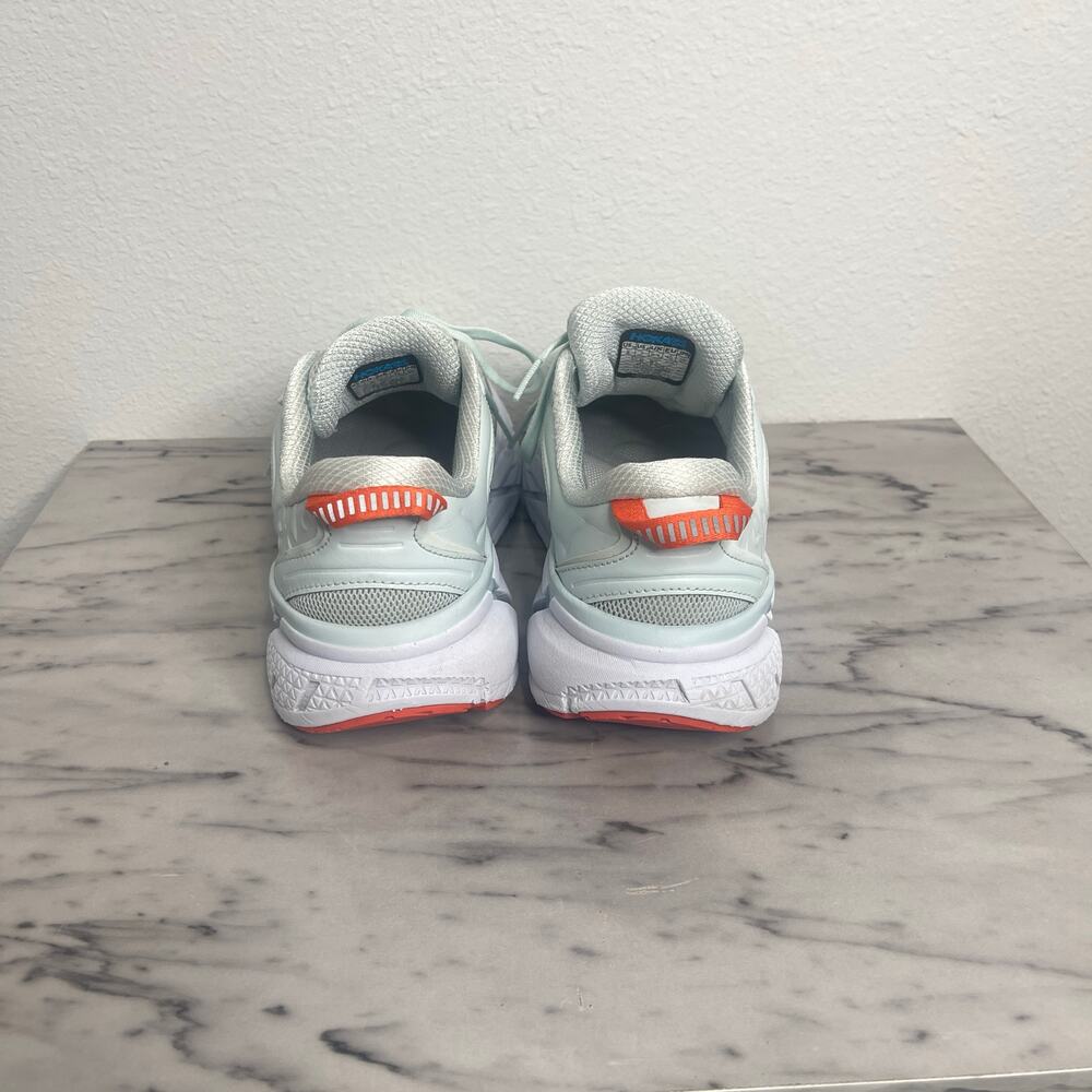 HOKA ONE ONE Clifton L Running Shoes – Women’s 8 / Men’s 7 Wan Blue/Mandarin Red - Picture 12 of 14